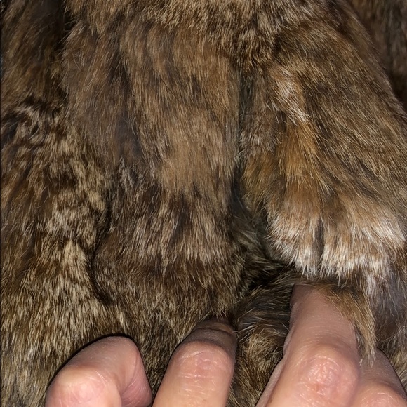 Sergio Valente Genuine Rabbit Fur Coat - Picture 2 of 7